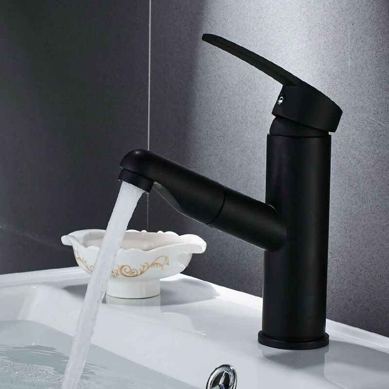 Contemporary Style Faucets Single Lever Handle Swivel Spout Faucets Clearhalo 'Bathroom Remodel & Bathroom Fixtures' 'Bathroom Sink Faucets' 'Bathroom Sinks & Faucet Components' 'bathroom_sink_faucets' 'Home Improvement' 'home_improvement' 'home_improvement_bathroom_sink_faucets' 1200x1200_99a3f8e3-22c8-449d-bccf-d293f4a5ee23
