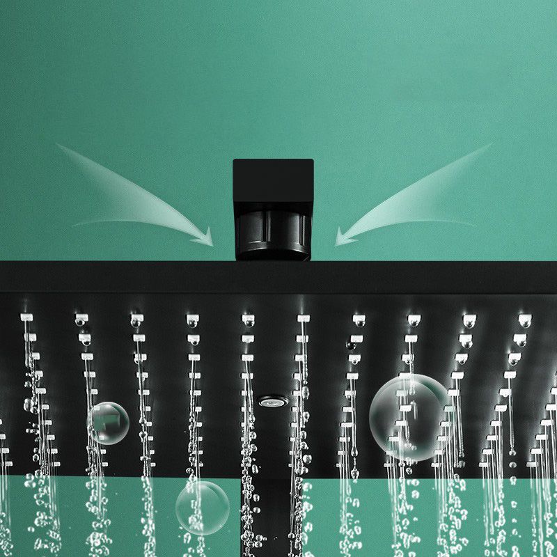 Modern Adjustable Water Flow Shower Faucet Shower Arm Hose Shower System on Wall Clearhalo 'Bathroom Remodel & Bathroom Fixtures' 'Home Improvement' 'home_improvement' 'home_improvement_shower_faucets' 'Shower Faucets & Systems' 'shower_faucets' 'Showers & Bathtubs Plumbing' 'Showers & Bathtubs' 1200x1200_99aee781-000f-44a8-9e7c-1e828775cd17