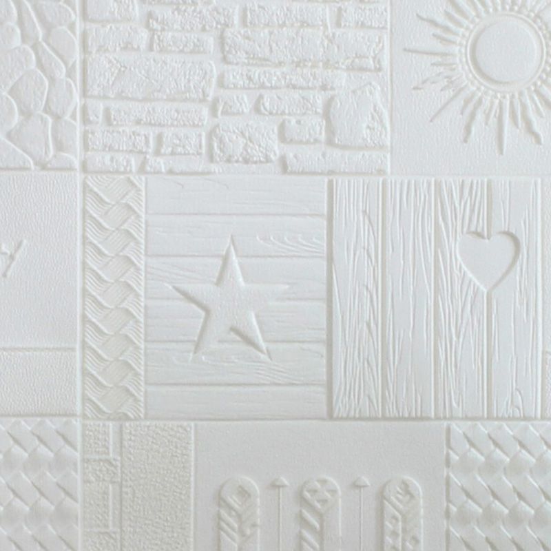 Farmhouse Wall Plank 3D Print Bedroom Living Room Wall Panels Set Clearhalo 'Flooring 'Home Improvement' 'home_improvement' 'home_improvement_wall_paneling' 'Wall Paneling' 'wall_paneling' 'Walls & Ceilings' Walls and Ceiling' 1200x1200_99af6234-3ce9-46e9-9942-0f4253e624ca