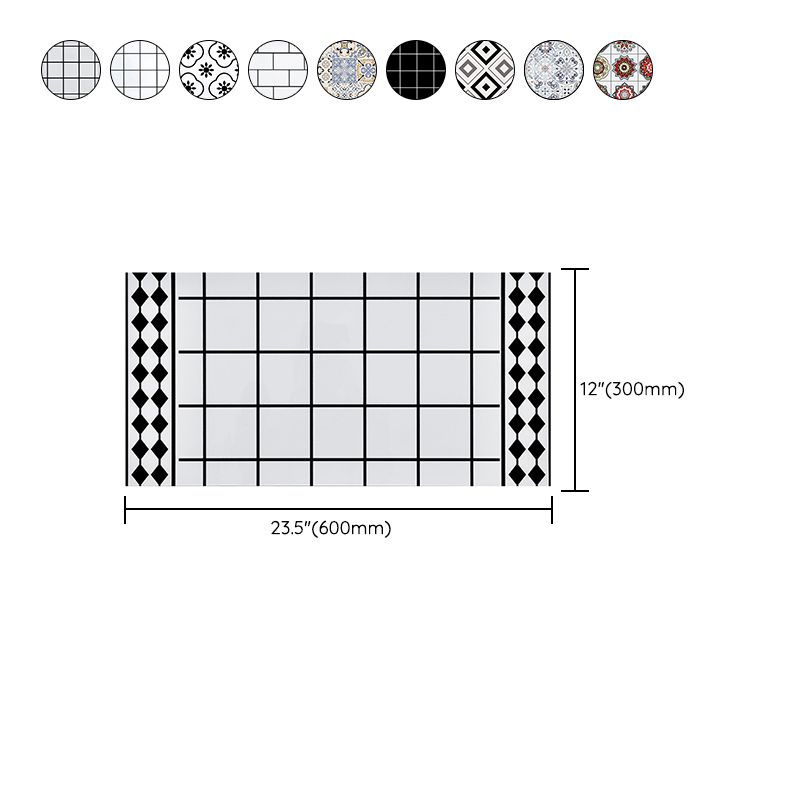 Modern Style Wallpaper Kitchen Single Tile Wallpaper with Rectangle Shape Clearhalo 'Flooring 'Home Improvement' 'home_improvement' 'home_improvement_peel_stick_blacksplash' 'Peel & Stick Backsplash Tile' 'peel_stick_blacksplash' 'Walls & Ceilings' Walls and Ceiling' 1200x1200_99b09899-fa47-4acc-a643-9b4b81028878