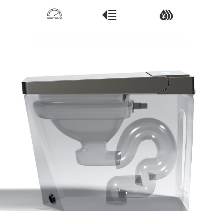 Heated Seat All-in-One Bidet Elongated Stain Resistant Bidet Clearhalo 'Bathroom Remodel & Bathroom Fixtures' 'Bidets' 'Home Improvement' 'home_improvement' 'home_improvement_bidets' 'Toilets & Bidets' 1200x1200_99b93562-c1fc-4737-a6e4-dc8669d501db