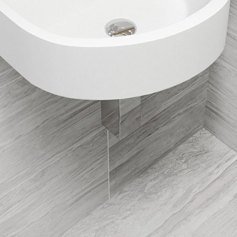 Contemporary Bathroom Sink Man Made Rock Specialty Wall Mount Bathroom Sink without Faucet Clearhalo 'Bathroom Remodel & Bathroom Fixtures' 'Bathroom Sinks & Faucet Components' 'Bathroom Sinks' 'bathroom_sink' 'Home Improvement' 'home_improvement' 'home_improvement_bathroom_sink' 1200x1200_99dc1398-e0a3-4110-9de3-fc912e284e7b