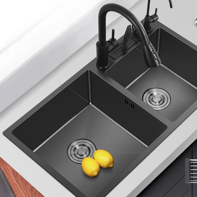 Classic Style Kitchen Sink Drop-In Stainless Steel Kitchen Double Sink Clearhalo 'Home Improvement' 'home_improvement' 'home_improvement_kitchen_sinks' 'Kitchen Remodel & Kitchen Fixtures' 'Kitchen Sinks & Faucet Components' 'Kitchen Sinks' 'kitchen_sinks' 1200x1200_99dfc932-e85e-4e69-8796-527c9ecc632a