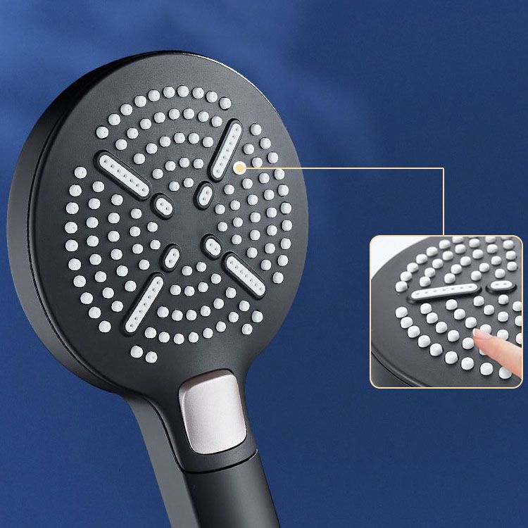 Contemporary Handheld Shower Self-Cleaning Wall-Mount Showerhead Clearhalo 'Bathroom Remodel & Bathroom Fixtures' 'Home Improvement' 'home_improvement' 'home_improvement_shower_heads' 'Shower Heads' 'shower_heads' 'Showers & Bathtubs Plumbing' 'Showers & Bathtubs' 1200x1200_99f56b94-779b-405d-8de1-c60bd057ee21