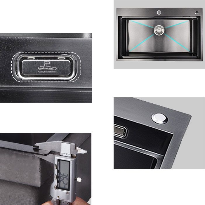 Modern Style Sink Stainless Steel Noise-cancelling Design Sink for Kitchen Clearhalo 'Home Improvement' 'home_improvement' 'home_improvement_kitchen_sinks' 'Kitchen Remodel & Kitchen Fixtures' 'Kitchen Sinks & Faucet Components' 'Kitchen Sinks' 'kitchen_sinks' 1200x1200_9a39543c-f0c5-41d8-aeb4-d1bacbfcf9af