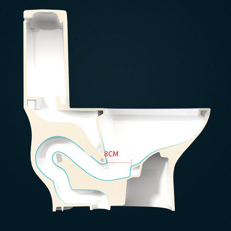 Traditional One Piece Toilet Floor Mounted Toilet Bowl with Slow Close Seat for Washroom Clearhalo 'Bathroom Remodel & Bathroom Fixtures' 'Home Improvement' 'home_improvement' 'home_improvement_toilets' 'Toilets & Bidets' 'Toilets' 1200x1200_9a4353a5-df37-4903-a09a-f001fc062388