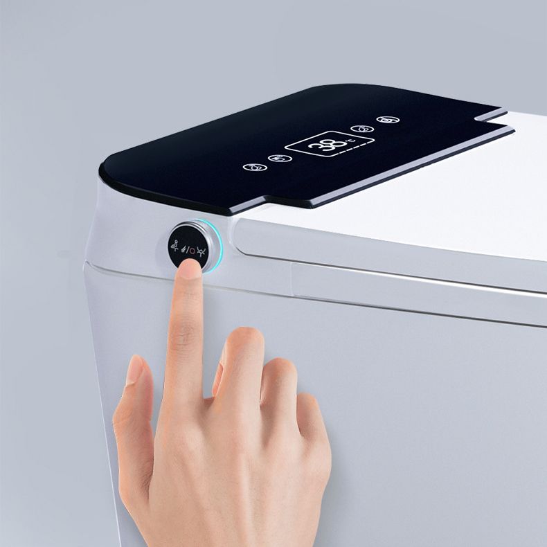 Modern Floor Mount Toilet Bowl White Toilet with Seat for Bathroom Clearhalo 'Bathroom Remodel & Bathroom Fixtures' 'Home Improvement' 'home_improvement' 'home_improvement_toilets' 'Toilets & Bidets' 'Toilets' 1200x1200_9a52d8d6-162e-4a53-920c-9be5b24eafa8