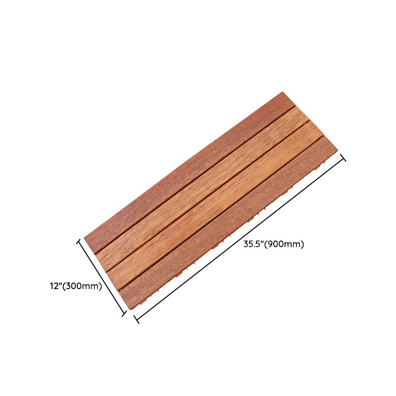 Tradition Teak Floor Tile Water Resistant Click Lock Wooden Floor for Patio Garden Clearhalo 'Flooring 'Hardwood Flooring' 'hardwood_flooring' 'Home Improvement' 'home_improvement' 'home_improvement_hardwood_flooring' Walls and Ceiling' 1200x1200_9a599cd1-8616-4c21-a45b-597561971e01