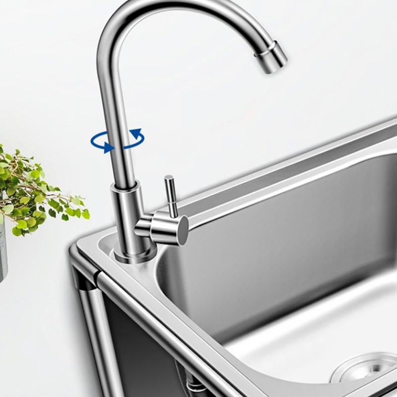 Kitchen Sink Stainless Steel Drop-In Rectangle All-in-one Soundproof Kitchen Sink Clearhalo 'Home Improvement' 'home_improvement' 'home_improvement_kitchen_sinks' 'Kitchen Remodel & Kitchen Fixtures' 'Kitchen Sinks & Faucet Components' 'Kitchen Sinks' 'kitchen_sinks' 1200x1200_9a6c2925-99e3-44c5-a5fe-cb36f6b7ad89