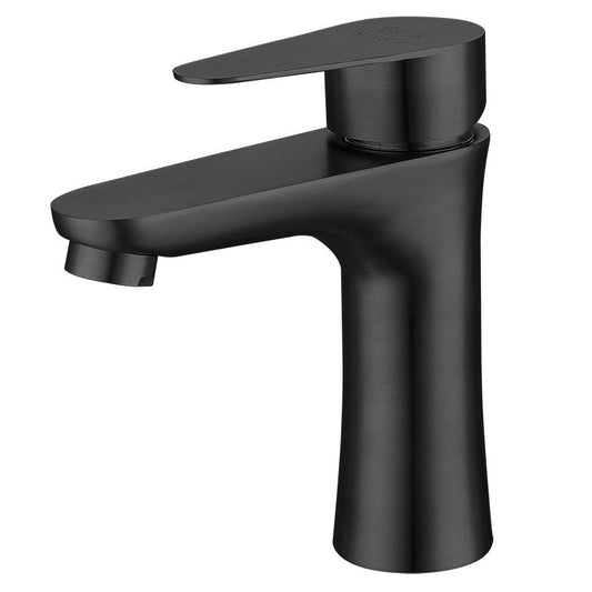 Circular Vessel Faucet Lever Handle Stainless Steel Bathroom Faucet with Water Hose Clearhalo 'Bathroom Remodel & Bathroom Fixtures' 'Bathroom Sink Faucets' 'Bathroom Sinks & Faucet Components' 'bathroom_sink_faucets' 'Home Improvement' 'home_improvement' 'home_improvement_bathroom_sink_faucets' 1200x1200_9a6d45b8-5db7-4c5b-b04b-3972c2293387