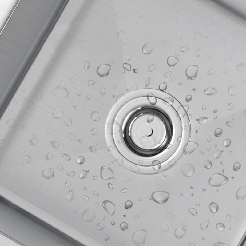 Modern Kitchen Bar Sink Stainless Steel with Drain Strainer Kit and Soap Dispenser Sink Clearhalo 'Home Improvement' 'home_improvement' 'home_improvement_kitchen_sinks' 'Kitchen Remodel & Kitchen Fixtures' 'Kitchen Sinks & Faucet Components' 'Kitchen Sinks' 'kitchen_sinks' 1200x1200_9a798f54-edac-44c7-adc4-e92bd7a8fc68