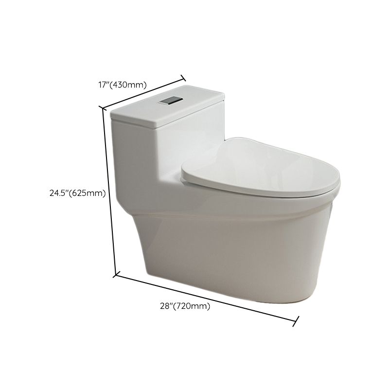 Traditional Toilet Bowl One Piece Toilet Floor Mounted Siphon Jet Flush Toilet Clearhalo 'Bathroom Remodel & Bathroom Fixtures' 'Home Improvement' 'home_improvement' 'home_improvement_toilets' 'Toilets & Bidets' 'Toilets' 1200x1200_9a8c68ff-c4b3-4f25-9a8c-dc914013b407