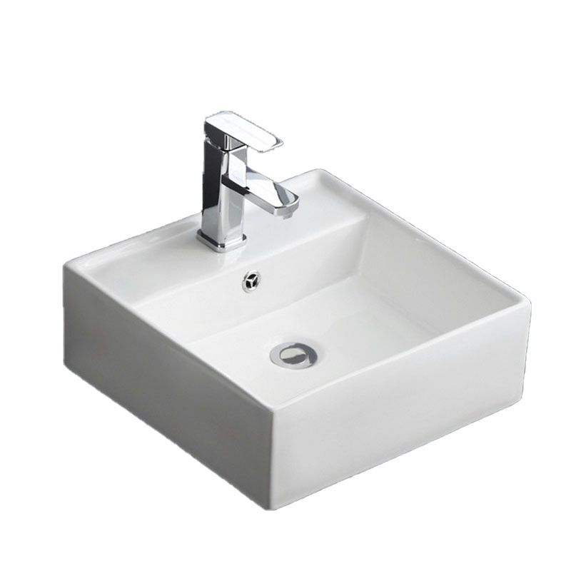 Classical White Bathroom Sink Porcelain Trough Bathroom Sink Clearhalo 'Bathroom Remodel & Bathroom Fixtures' 'Bathroom Sinks & Faucet Components' 'Bathroom Sinks' 'bathroom_sink' 'Home Improvement' 'home_improvement' 'home_improvement_bathroom_sink' 1200x1200_9a94f355-7b6b-45a7-83a1-83e9ccd8bff3