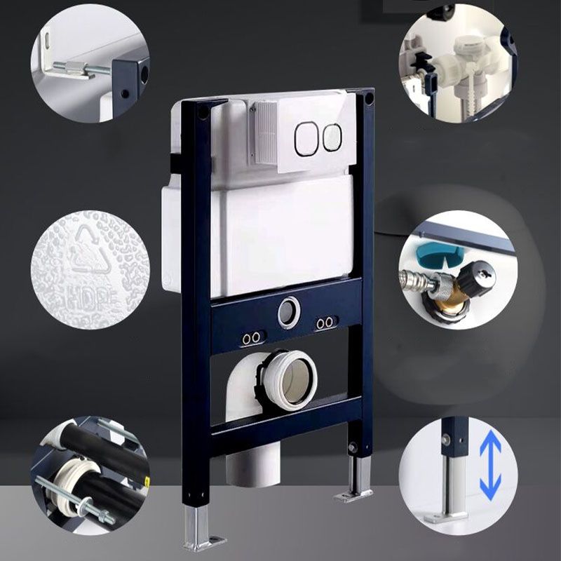 Wall-mounted Toilet Household In-wall Hidden Tank Soft-Close Seat Toilet Clearhalo 'Bathroom Remodel & Bathroom Fixtures' 'Home Improvement' 'home_improvement' 'home_improvement_toilets' 'Toilets & Bidets' 'Toilets' 1200x1200_9a9b7acb-76ca-45f4-8279-a6969a48cf31