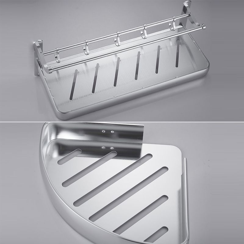 5-Piece Modern Bathroom Accessory Set with Bath Shelf/Towel Bar/Paper Holder Clearhalo 'Bathroom Hardware Sets' 'Bathroom Hardware' 'Bathroom Remodel & Bathroom Fixtures' 'bathroom_hardware_sets' 'Home Improvement' 'home_improvement' 'home_improvement_bathroom_hardware_sets' 1200x1200_9abcd243-5cf3-4fdc-b471-9266b13d1bdd