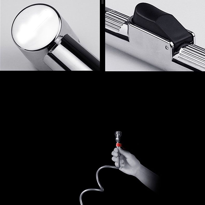 Modern Bath Filler Trim Copper with Handheld Shower Swivel Wall Mount Tub Spout Trim Clearhalo 'Bathroom Remodel & Bathroom Fixtures' 'Bathtub Faucets' 'bathtub_faucets' 'Home Improvement' 'home_improvement' 'home_improvement_bathtub_faucets' 1200x1200_9ae5c720-61b4-4eba-bc8d-b2e16b1fdc79