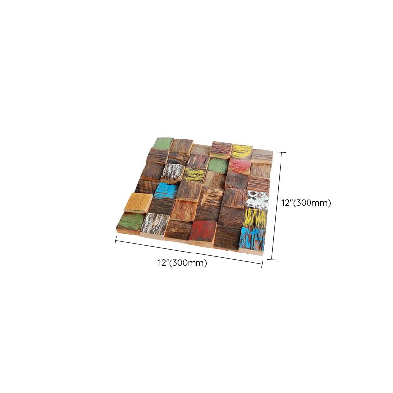 Wall Paneling Wood Shiplap Mosaic Modern Indoor Wall Paneling Clearhalo 'Flooring 'Home Improvement' 'home_improvement' 'home_improvement_wall_paneling' 'Wall Paneling' 'wall_paneling' 'Walls & Ceilings' Walls and Ceiling' 1200x1200_9ae8870e-b156-4879-b315-f0e8e354f58e