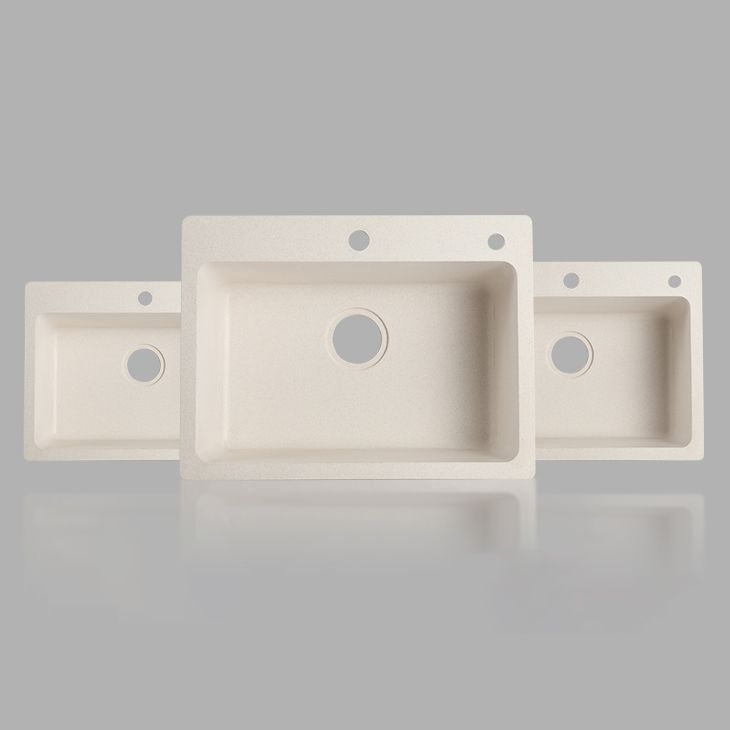 White Quartz Kitchen Sink Rectangle Single Bowl Sink with Basket Strainer Clearhalo 'Home Improvement' 'home_improvement' 'home_improvement_kitchen_sinks' 'Kitchen Remodel & Kitchen Fixtures' 'Kitchen Sinks & Faucet Components' 'Kitchen Sinks' 'kitchen_sinks' 1200x1200_9b2b9912-4569-4b8b-b71d-b44c3ebb725b