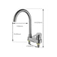 Modern Style Vessel Faucet Stainless Steel Single Handle High Arc Vessel Faucet Clearhalo 'bathroom_sink_faucets' 'Conjunta de Baño y Conjunta de Grifo' 'Coronamiento de Baño y Dispositivo de Baño' 'Grifo del lavabo del baño' 'Hogar' 'home_improvement' 'home_improvement_bathroom_sink_faucets' 'Mejoras para el hogar' 1200x1200_9b368f2e-bef3-47e3-bf30-b6265fe084d9