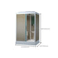 Contemporary Shower Stall Frosted Rectangle Framed Shower Stall with Ceiling Clearhalo 'Bathroom Remodel & Bathroom Fixtures' 'Home Improvement' 'home_improvement' 'home_improvement_shower_stalls_enclosures' 'Shower Stalls & Enclosures' 'shower_stalls_enclosures' 'Showers & Bathtubs' 1200x1200_9b3a1ec0-80b9-407a-bfa4-087b10a4eb26