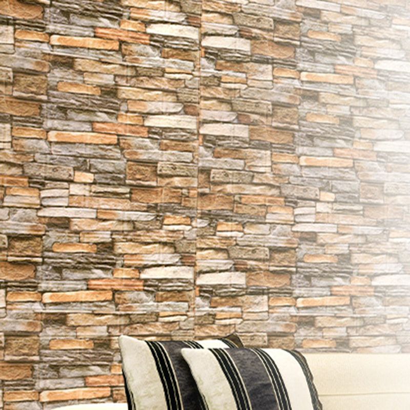 Farmhouse Wall Plank 3D Brick Bathroom Living Room Wall Panels Set of 2 Clearhalo 'Flooring 'Home Improvement' 'home_improvement' 'home_improvement_wall_paneling' 'Wall Paneling' 'wall_paneling' 'Walls & Ceilings' Walls and Ceiling' 1200x1200_9b3cdacd-ecd6-4510-85c8-c83d1dd5fcb5