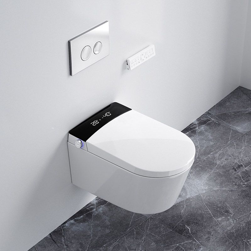 Contemporary 1-Piece Toilet Wall-mount Urine Toilet with Slow Close Seat for Washroom Clearhalo 'Bathroom Remodel & Bathroom Fixtures' 'Home Improvement' 'home_improvement' 'home_improvement_toilets' 'Toilets & Bidets' 'Toilets' 1200x1200_9b42c99c-b666-4ffb-9e38-3b0581477564