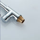 Pre-rinse Spring Spout Kitchen Sink Faucet Copper Swivel Spout with Pull out Sprayer Clearhalo 'Home Improvement' 'home_improvement' 'home_improvement_kitchen_faucets' 'Kitchen Faucets' 'Kitchen Remodel & Kitchen Fixtures' 'Kitchen Sinks & Faucet Components' 'kitchen_faucets' 1200x1200_9b518586-ed09-41fc-b1a9-4f648228b8be