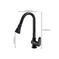 Gooseneck Kitchen Bar Faucet Swivel Spout No Sensor Bar Faucet with Pull down Sprayer Clearhalo 'Home Improvement' 'home_improvement' 'home_improvement_kitchen_faucets' 'Kitchen Faucets' 'Kitchen Remodel & Kitchen Fixtures' 'Kitchen Sinks & Faucet Components' 'kitchen_faucets' 1200x1200_9b51d2aa-555c-4c95-bd00-588b48c93f93
