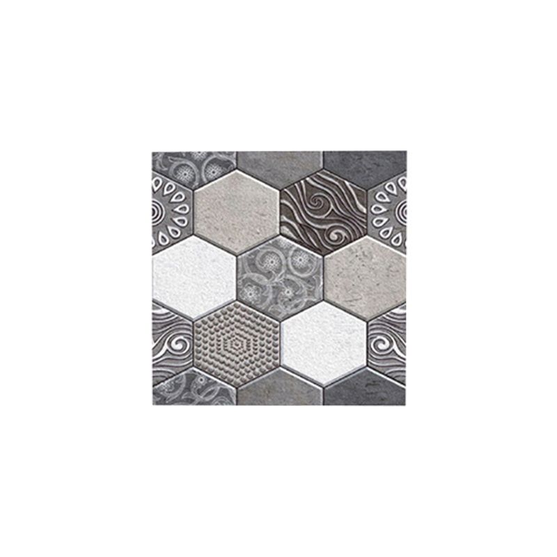 Tile-Peel & Stick Hexagonal Waterproof Plastic Tile-Peel & Stick for Shower 2-Pack Clearhalo 'Flooring 'Home Improvement' 'home_improvement' 'home_improvement_peel_stick_blacksplash' 'Peel & Stick Backsplash Tile' 'peel_stick_blacksplash' 'Walls & Ceilings' Walls and Ceiling' 1200x1200_9b81c67f-27fb-46bf-bd97-0091a7e13f21
