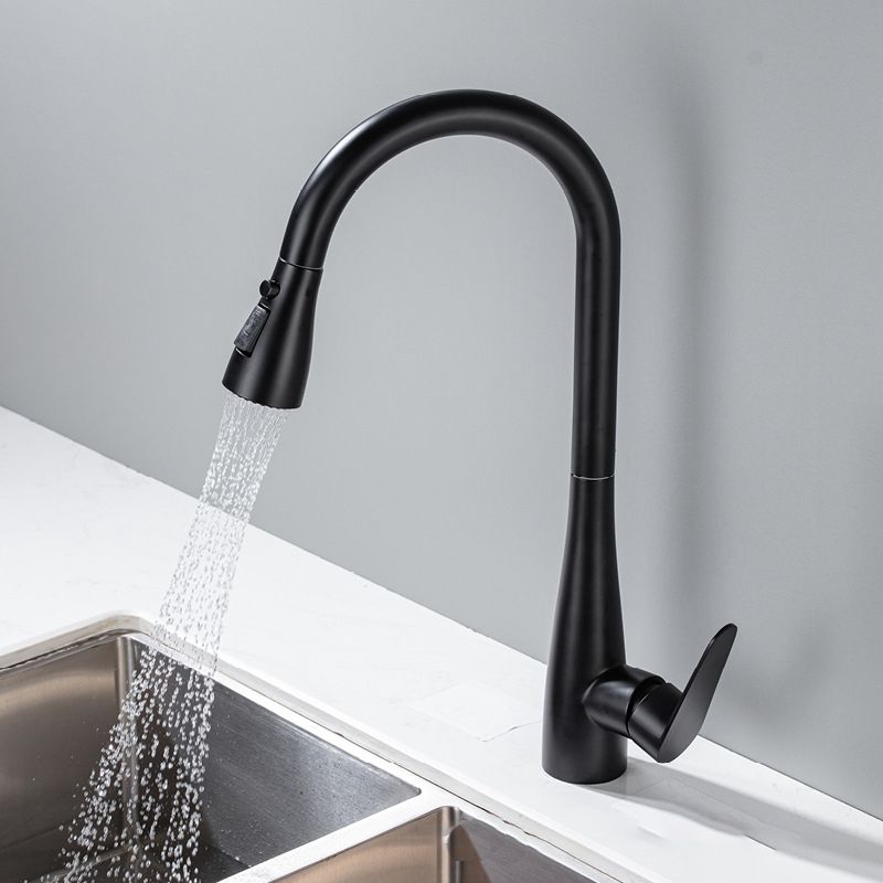 Touch Sensor Spray Kitchen Faucet Stainless Steel Swivel Spout with Pull Down Sprayer Clearhalo 'Home Improvement' 'home_improvement' 'home_improvement_kitchen_faucets' 'Kitchen Faucets' 'Kitchen Remodel & Kitchen Fixtures' 'Kitchen Sinks & Faucet Components' 'kitchen_faucets' 1200x1200_9b94411a-641a-4387-9a48-a5ee46ff1c6d