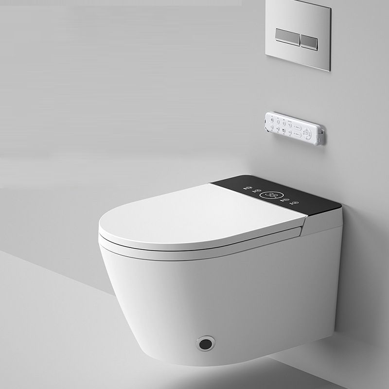 Contemporary Wall Hung Flush Toilet Heated Seat Included Urine Toilet for Bathroom Clearhalo 'Bathroom Remodel & Bathroom Fixtures' 'Home Improvement' 'home_improvement' 'home_improvement_toilets' 'Toilets & Bidets' 'Toilets' 1200x1200_9b9ceb10-6683-4628-a019-2e6084f04070