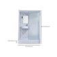 Single Sliding Tempered Glass Shower Stall Rectangle Frosted Shower Kit Clearhalo 'Bathroom Remodel & Bathroom Fixtures' 'Home Improvement' 'home_improvement' 'home_improvement_shower_stalls_enclosures' 'Shower Stalls & Enclosures' 'shower_stalls_enclosures' 'Showers & Bathtubs' 1200x1200_9baa9342-6d48-4c83-ae80-b4b7c58b4ac1