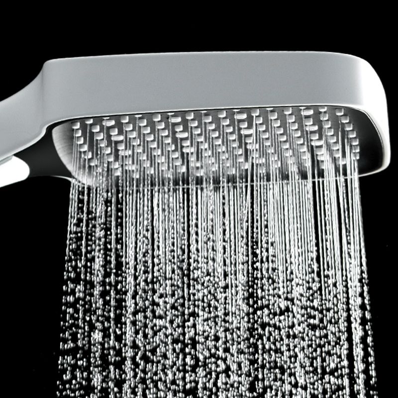 White Shower Set Digital Display Piano Keys Storage Shower Set Bathroom Clearhalo 'Bathroom Remodel & Bathroom Fixtures' 'Home Improvement' 'home_improvement' 'home_improvement_shower_faucets' 'Shower Faucets & Systems' 'shower_faucets' 'Showers & Bathtubs Plumbing' 'Showers & Bathtubs' 1200x1200_9bc86b7c-5921-4eea-9845-5c1698534d05