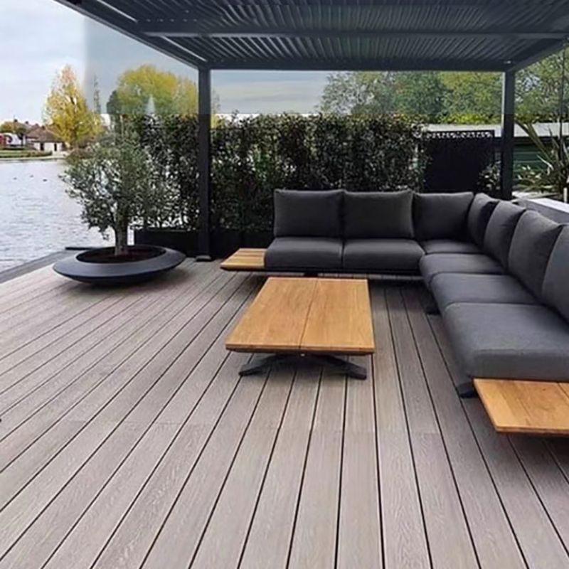 Striped Pattern Patio Flooring Tiles Square Nailed Flooring Tiles Garden Clearhalo 'Home Improvement' 'home_improvement' 'home_improvement_outdoor_deck_tiles_planks' 'Outdoor Deck Tiles & Planks' 'Outdoor Flooring & Tile' 'Outdoor Remodel' 'outdoor_deck_tiles_planks' 1200x1200_9bdb30d4-a4f1-4ab2-a719-a47c71469b51