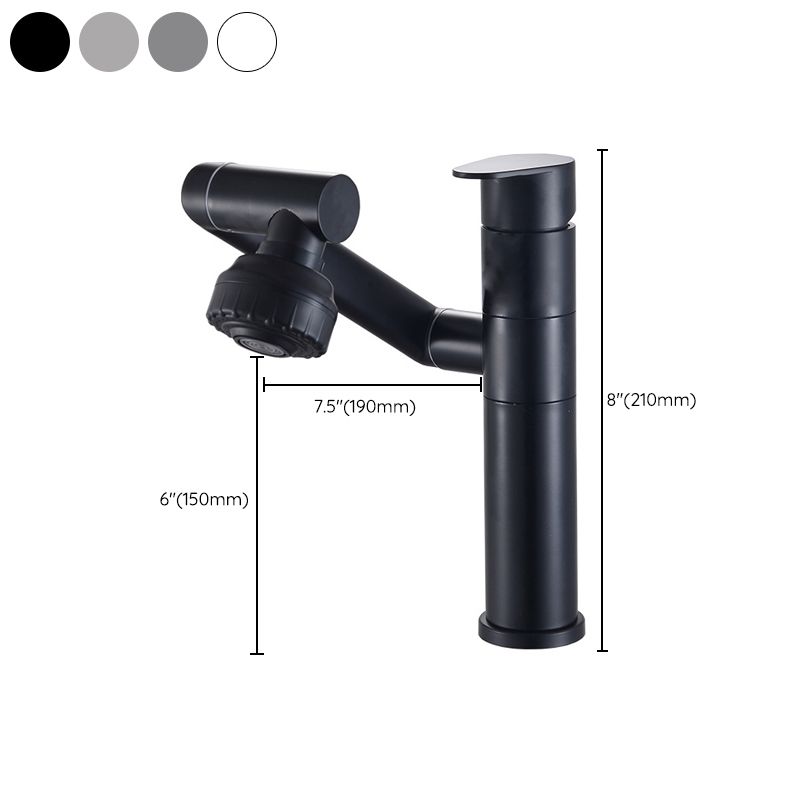 Modern Sink Faucet Solid Color Stainless Steel Basin Lavatory Faucet Clearhalo 'Bathroom Remodel & Bathroom Fixtures' 'Bathroom Sink Faucets' 'Bathroom Sinks & Faucet Components' 'bathroom_sink_faucets' 'Home Improvement' 'home_improvement' 'home_improvement_bathroom_sink_faucets' 1200x1200_9bddc642-34d4-417d-b5fa-bdeadd9d0df2