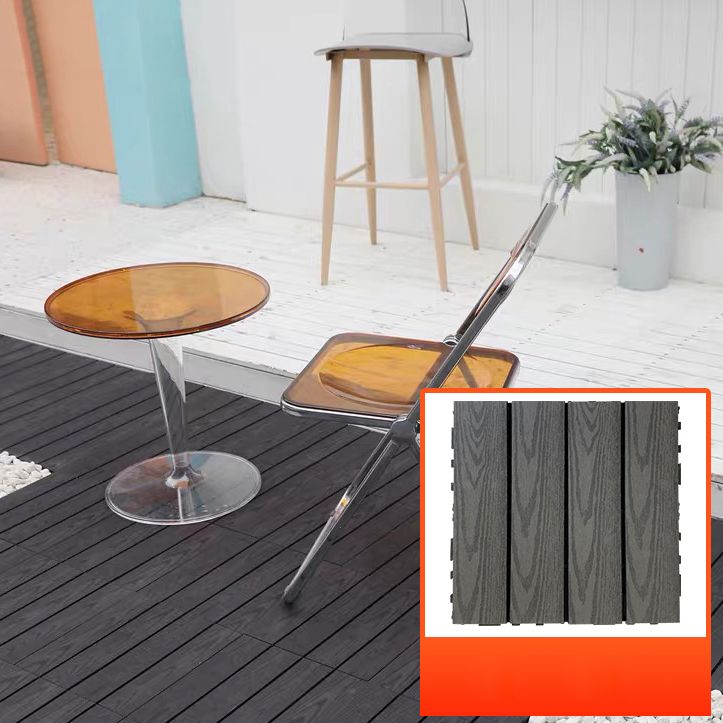 Outdoor Patio Decktile 11.8" x 11.8" Composite Decking Tiles Clearhalo 'Home Improvement' 'home_improvement' 'home_improvement_outdoor_deck_tiles_planks' 'Outdoor Deck Tiles & Planks' 'Outdoor Flooring & Tile' 'Outdoor Remodel' 'outdoor_deck_tiles_planks' 1200x1200_9c2d7511-be36-4dc9-930a-d165b09a06c7