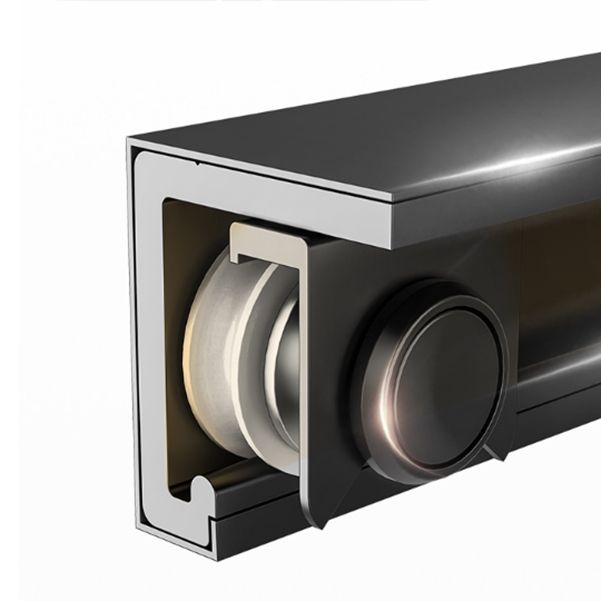 Semi Frameless Shower Door Tempered Double Sliding Shower Doors Clearhalo 'Bathroom Remodel & Bathroom Fixtures' 'Home Improvement' 'home_improvement' 'home_improvement_shower_tub_doors' 'Shower and Tub Doors' 'shower_tub_doors' 'Showers & Bathtubs' 1200x1200_9c3e33ff-c349-41cb-9121-9f69b113289d