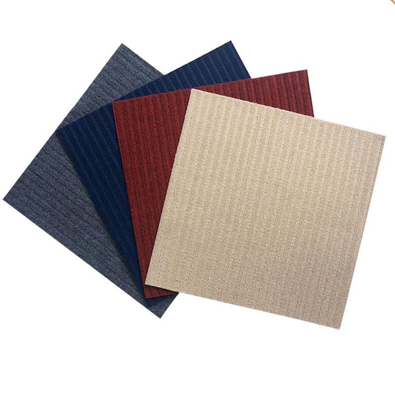 Carpet Tile Fade Resistant Non-Skid Solid Color Self Peel and Stick Carpet Tiles Clearhalo 'Carpet Tiles & Carpet Squares' 'carpet_tiles_carpet_squares' 'Flooring 'Home Improvement' 'home_improvement' 'home_improvement_carpet_tiles_carpet_squares' Walls and Ceiling' 1200x1200_9c406813-9ee8-4a62-95c7-4ac9011f8b5c