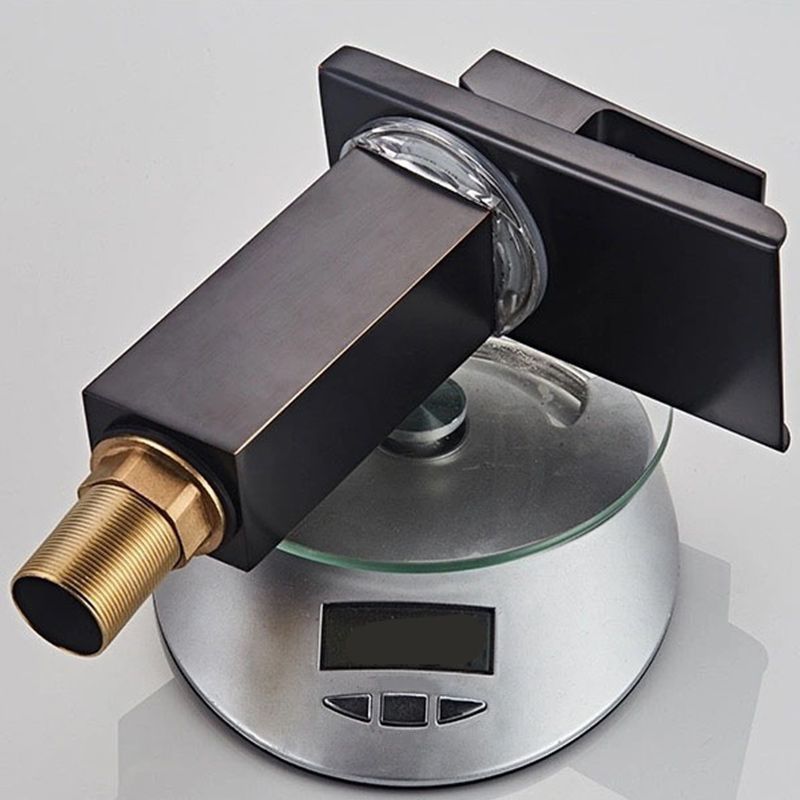 1-Handle Lavatory Faucet 1-Hole Vessel Sink Faucet with LED Lighting Clearhalo 'Bathroom Remodel & Bathroom Fixtures' 'Bathroom Sink Faucets' 'Bathroom Sinks & Faucet Components' 'bathroom_sink_faucets' 'Casa' 'Home Improvement' 'home_improvement' 'home_improvement_bathroom_sink_faucets' 1200x1200_9c49f318-3487-42b2-aab4-0129254f219f