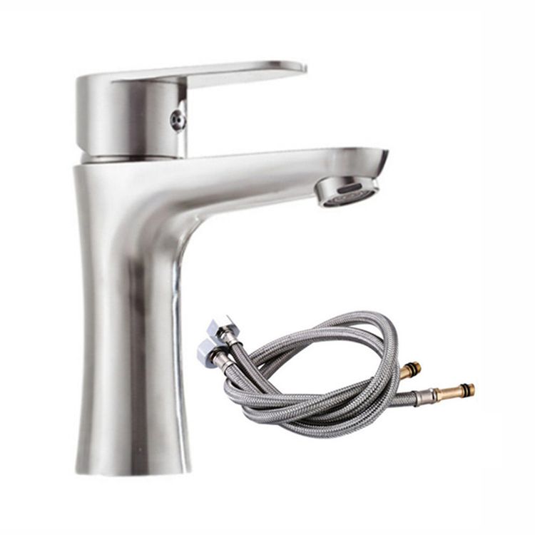 Modern Faucet 1-Handle 1-Hole 304 Stainless Steel Single Level Low Pot Filler Faucet Clearhalo 'Home Improvement' 'home_improvement' 'home_improvement_kitchen_faucets' 'Kitchen Faucets' 'Kitchen Remodel & Kitchen Fixtures' 'Kitchen Sinks & Faucet Components' 'kitchen_faucets' 1200x1200_9c5f65ff-61cc-4908-9809-f90875f0f683
