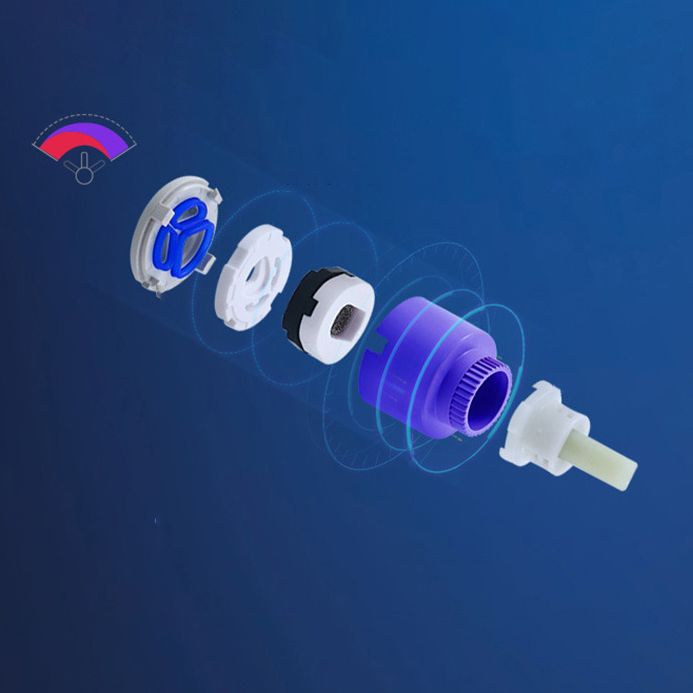 Modern 1-Handle Bathroom Sink Faucet Circular Vessel Sink Faucet Stainless Steel Clearhalo 'Bathroom Remodel & Bathroom Fixtures' 'Bathroom Sink Faucets' 'Bathroom Sinks & Faucet Components' 'bathroom_sink_faucets' 'Home Improvement' 'home_improvement' 'home_improvement_bathroom_sink_faucets' 1200x1200_9c89f331-c61e-436b-82c6-8262470a5662