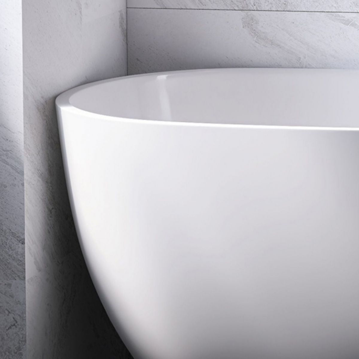Antique Finish Soaking Bathtub Back to Wall Oval Modern Bath Tub Clearhalo 'Bathroom Remodel & Bathroom Fixtures' 'Bathtubs' 'Home Improvement' 'home_improvement' 'home_improvement_bathtubs' 'Showers & Bathtubs' 1200x1200_9c8b3d4f-7c01-484a-9338-452a1e39070f