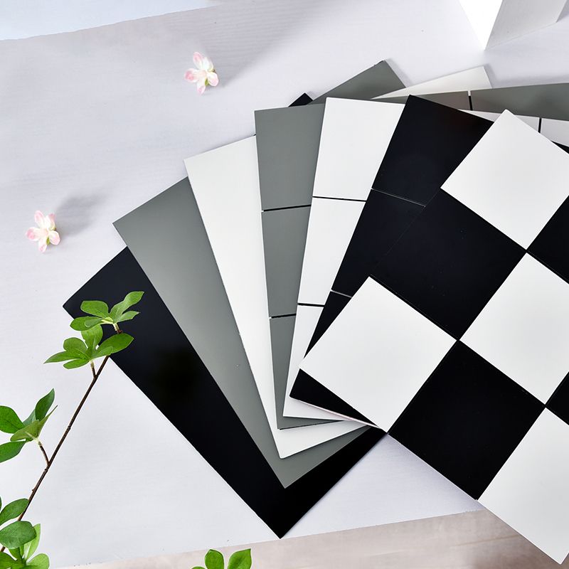 Modern Peel and Stick Tiles Vinyl Field Tile Square 5 Pack Peel & Stick Field Tile Clearhalo 'Flooring 'Home Improvement' 'home_improvement' 'home_improvement_peel_stick_blacksplash' 'Peel & Stick Backsplash Tile' 'peel_stick_blacksplash' 'Walls & Ceilings' Walls and Ceiling' 1200x1200_9caff61c-06ac-4bf4-b326-4a1d2915e2c8