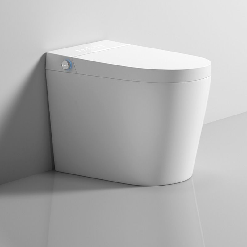 White Elongated Floor Mount Bidet Heated Seat Floor Standing Bidet Clearhalo 'Bathroom Remodel & Bathroom Fixtures' 'Bidets' 'Home Improvement' 'home_improvement' 'home_improvement_bidets' 'Toilets & Bidets' 1200x1200_9cb162e5-3057-41b9-9aca-b96ef21705d2