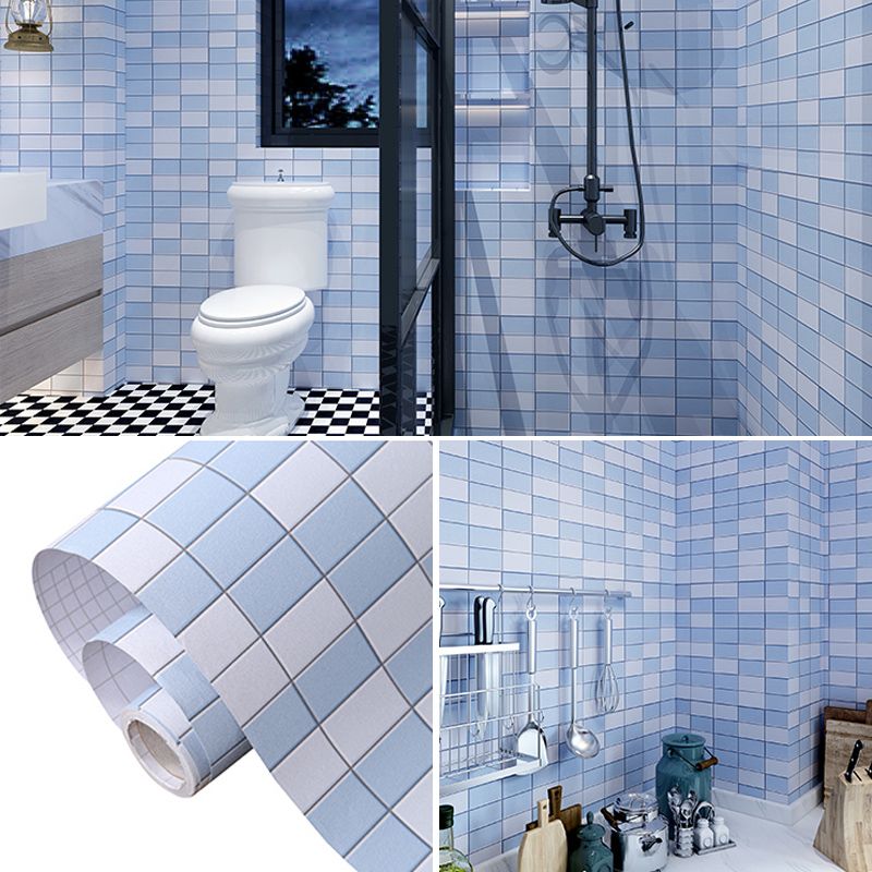Colorful Mosaic Peel & Stick Tile Water-resistant Shower Wallpaper Clearhalo 'Flooring 'Home Improvement' 'home_improvement' 'home_improvement_peel_stick_blacksplash' 'Peel & Stick Backsplash Tile' 'peel_stick_blacksplash' 'Walls & Ceilings' Walls and Ceiling' 1200x1200_9cb48bd3-f32f-4867-9248-8ff719be74e1