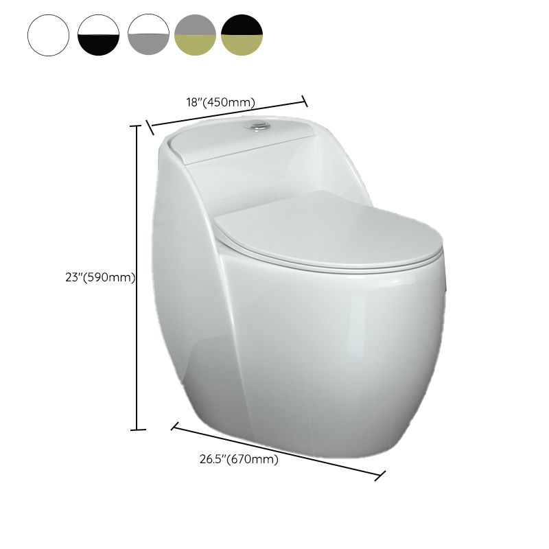 Contemporary Siphon Jet Flush Toilet Floor Mounted Urine Toilet for Bathroom Clearhalo 'Bathroom Remodel & Bathroom Fixtures' 'Home Improvement' 'home_improvement' 'home_improvement_toilets' 'Toilets & Bidets' 'Toilets' 1200x1200_9cb6239d-cd31-4865-afb9-44139e7003c5