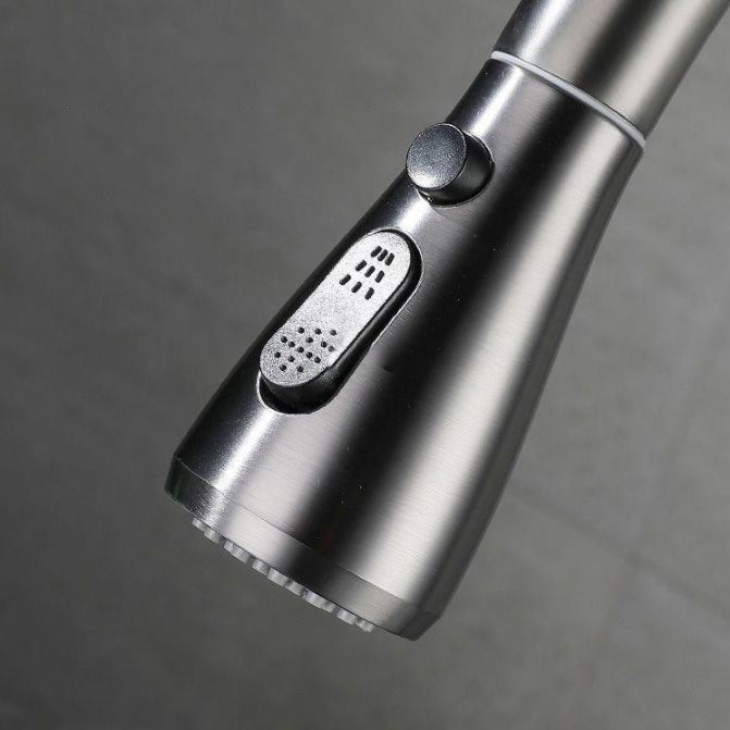 Modern Copper Kitchen Sink Faucet Single Handle High Arc Retractable Kitchen Faucet Clearhalo 'Home Improvement' 'home_improvement' 'home_improvement_kitchen_faucets' 'Kitchen Faucets' 'Kitchen Remodel & Kitchen Fixtures' 'Kitchen Sinks & Faucet Components' 'kitchen_faucets' 1200x1200_9cf1ec7d-1814-41fd-9bd0-4de9e2af0494