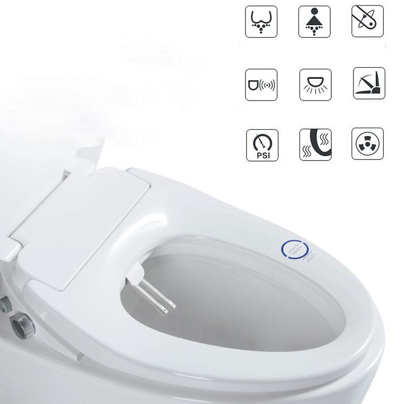 Antimicrobial Smart Wall Mounted Bidet Temperature Control Ceramic Toilet Clearhalo 'Bathroom Remodel & Bathroom Fixtures' 'Bidets' 'Home Improvement' 'home_improvement' 'home_improvement_bidets' 'Toilets & Bidets' 1200x1200_9cf3c1e2-16bb-4c57-b736-390a3b9a95e2