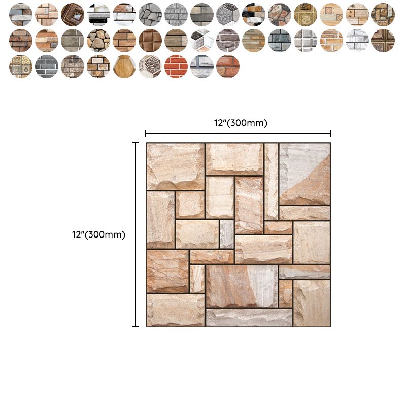 3D Peel and Stick Tiles Plastic Square Peel and Stick Tiles with Waterproof Clearhalo 'Flooring 'Home Improvement' 'home_improvement' 'home_improvement_peel_stick_blacksplash' 'Peel & Stick Backsplash Tile' 'peel_stick_blacksplash' 'Walls & Ceilings' Walls and Ceiling' 1200x1200_9d294048-f655-4837-ab29-f28706453d10