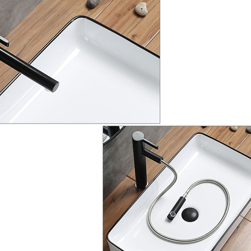 Modern Bathroom Sink Rectangular Porcelain Trough Sink with Pop-Up Drain Clearhalo 'Bathroom Remodel & Bathroom Fixtures' 'Bathroom Sinks & Faucet Components' 'Bathroom Sinks' 'bathroom_sink' 'Home Improvement' 'home_improvement' 'home_improvement_bathroom_sink' 1200x1200_9d38503f-2ac4-4527-9eca-a2df00bc2ed5
